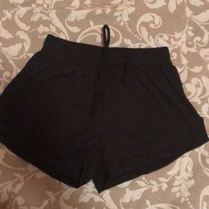 Tie front bikini shorts